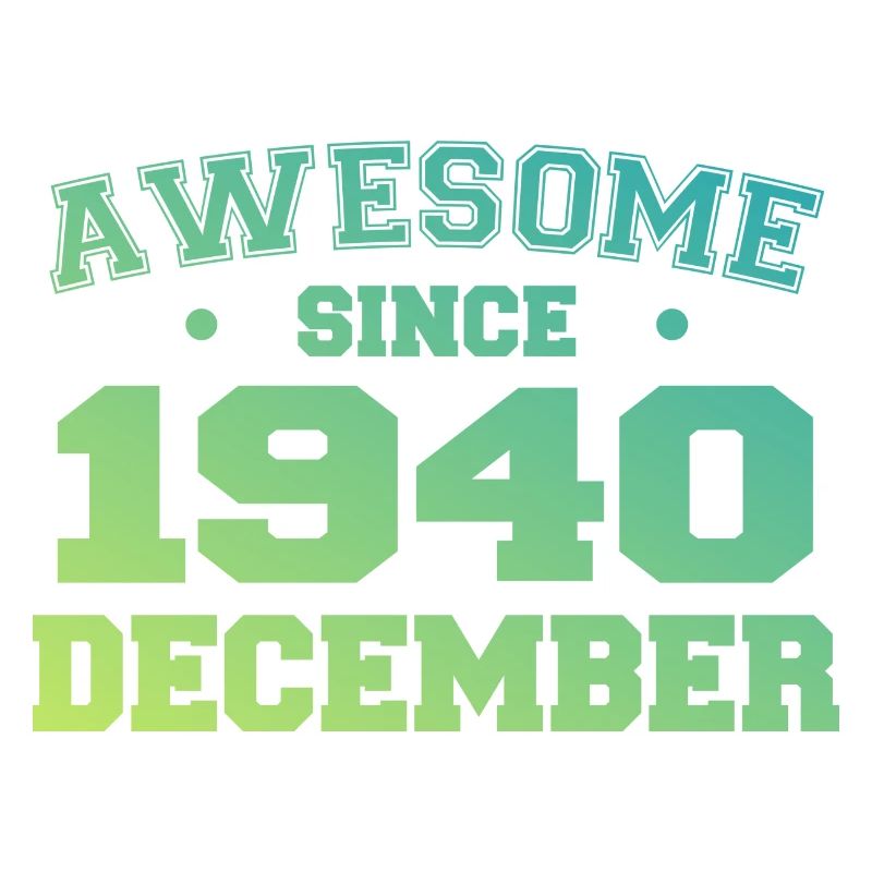 Dezember 1940 Geburtstag - Dezember 1940 Geschenk