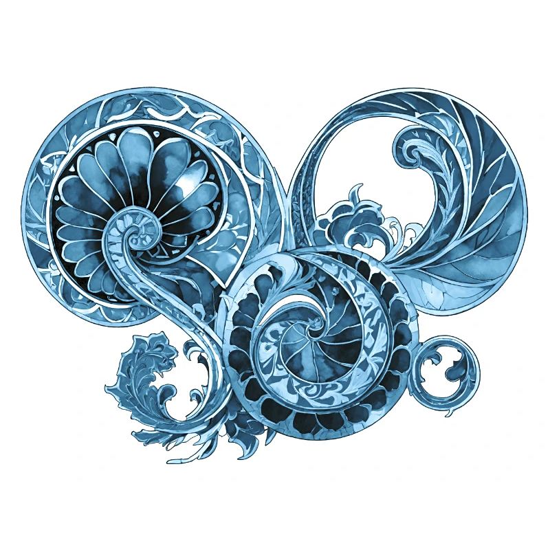 Blue Ornament
