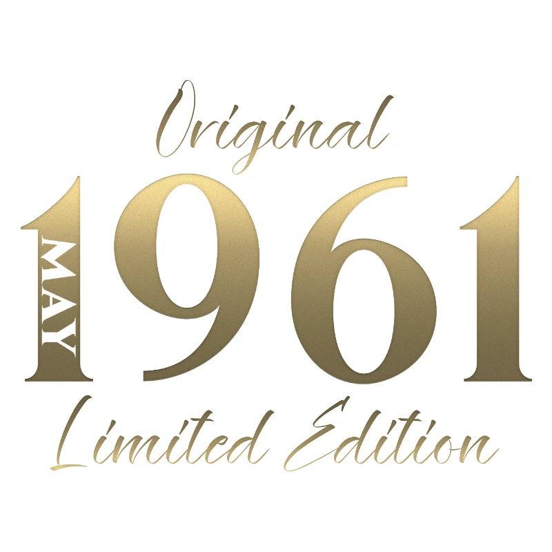 65. Geburtstag Geschenk Mann Original Mai 1961