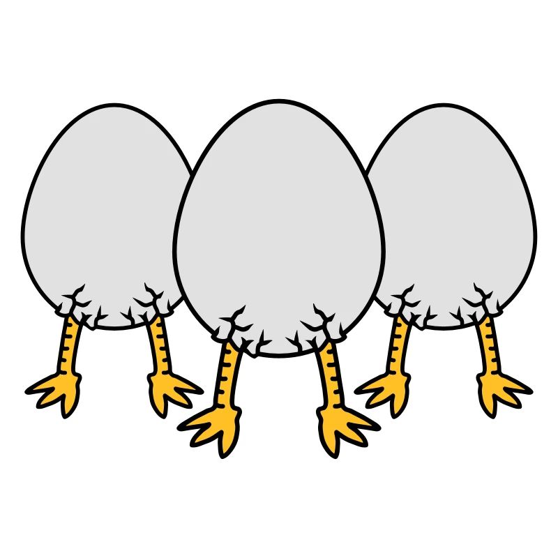 Chick In Egg Crew