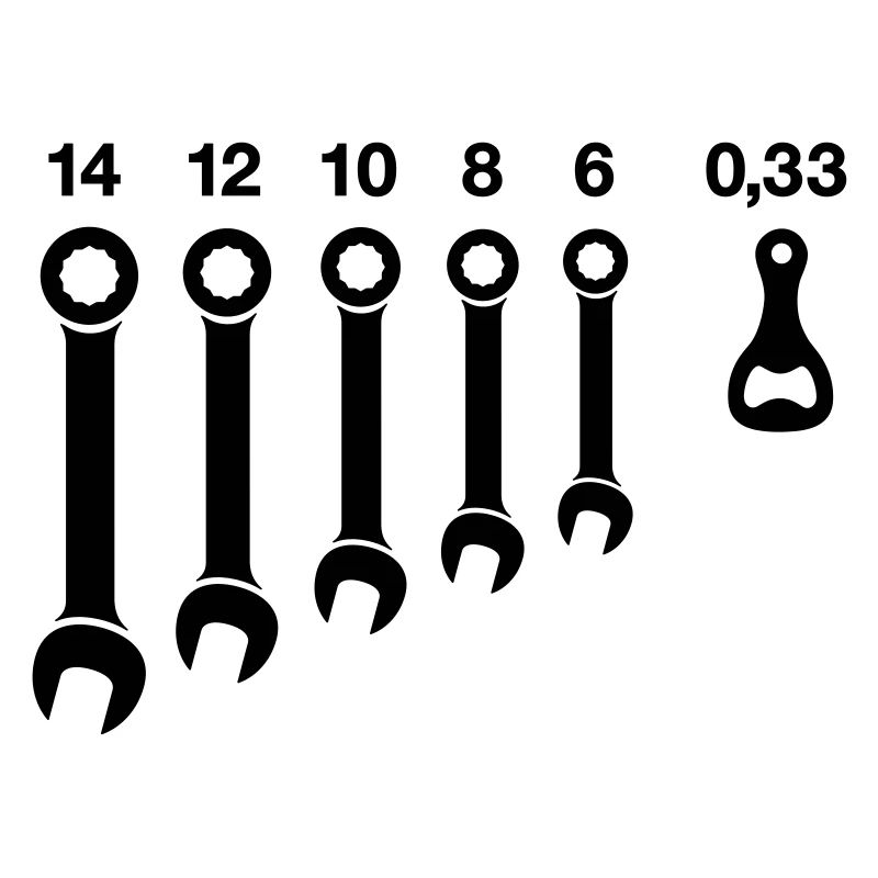 Wrench / wrenches beer bottle opener tools