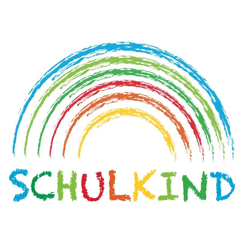 Schulkind Regenbogen Geschenk Einschulung