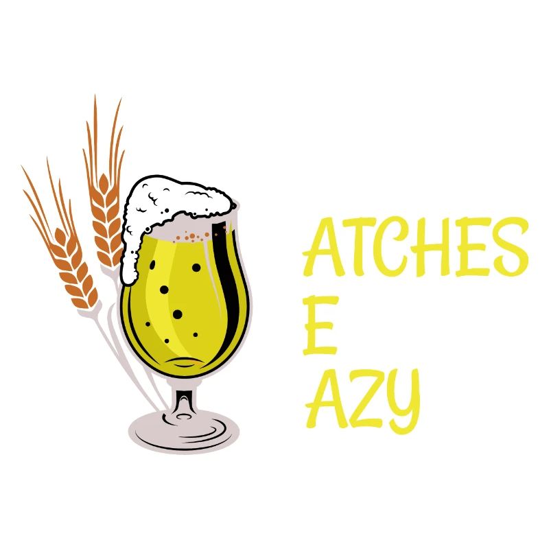 Batches be Hazy Biertrinker Bier brauen Bierglas