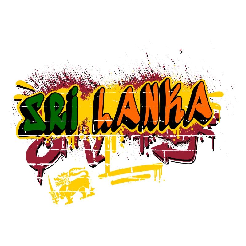 Sri Lanka Graffiti Design