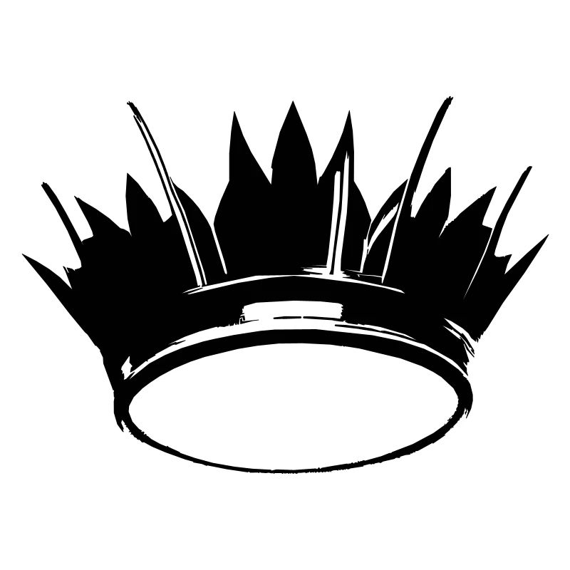 Crown Symbol King and Queen Love Vector 3