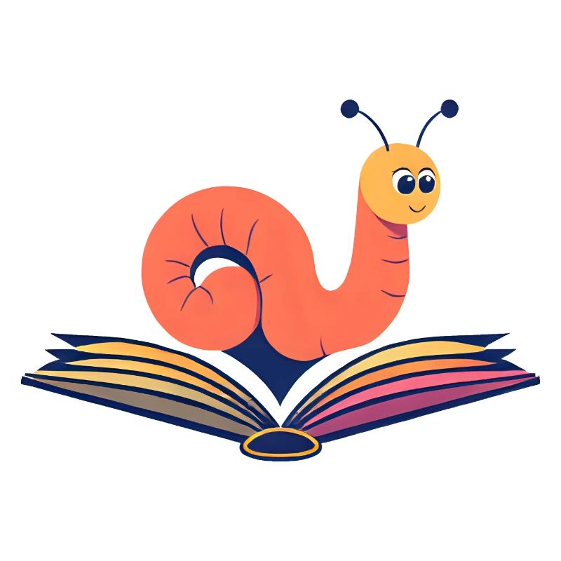 Vibrant Bookworm