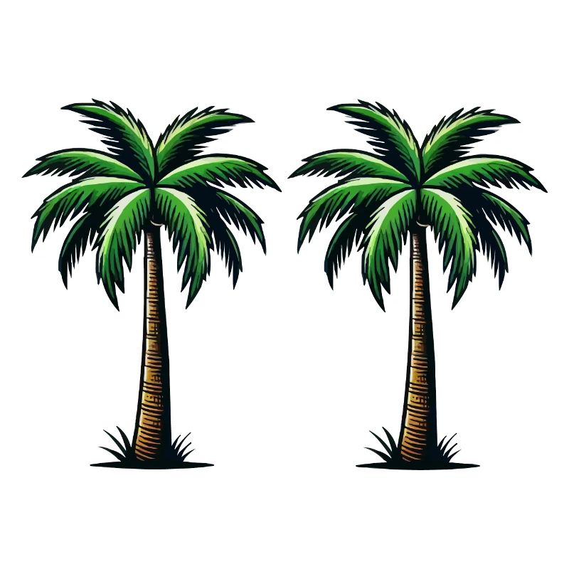 Palm trees