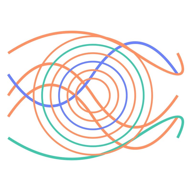 Abstract wave design