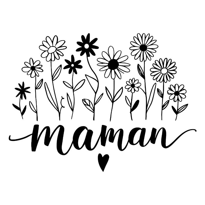 Mama mit Blumen