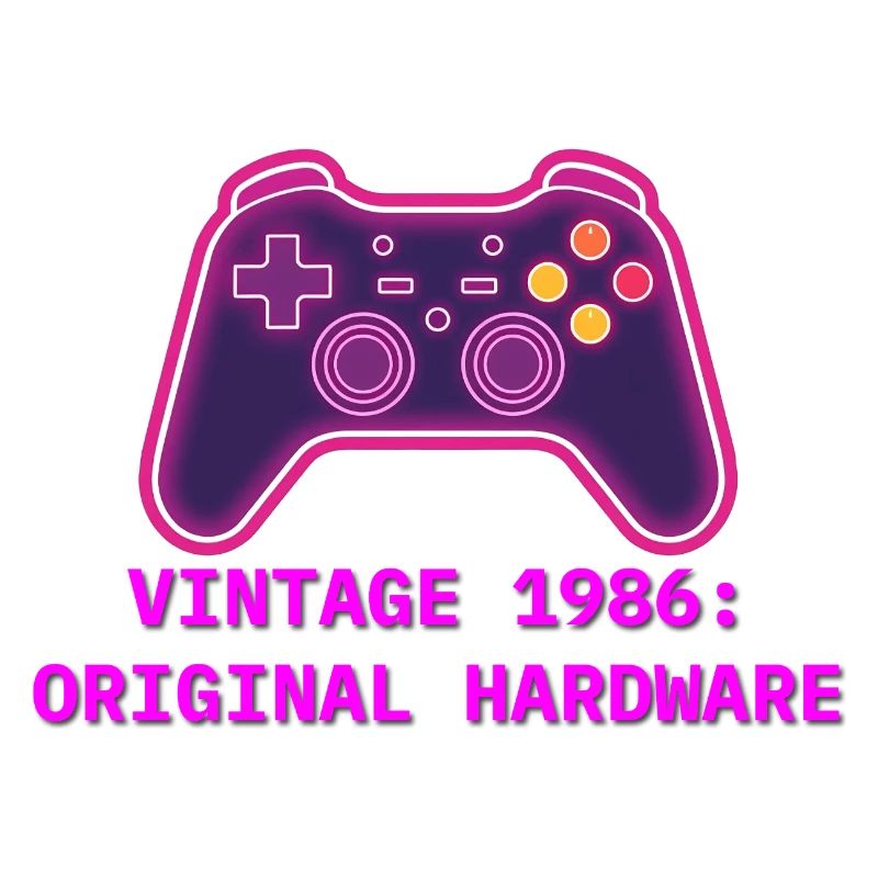 Neon Controller 1986 Retro – 40. Geburtstag
