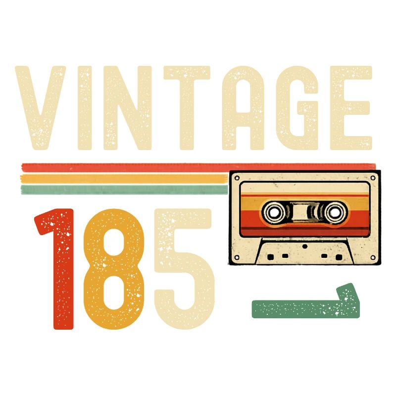 Vintage 85 Kassette Retro