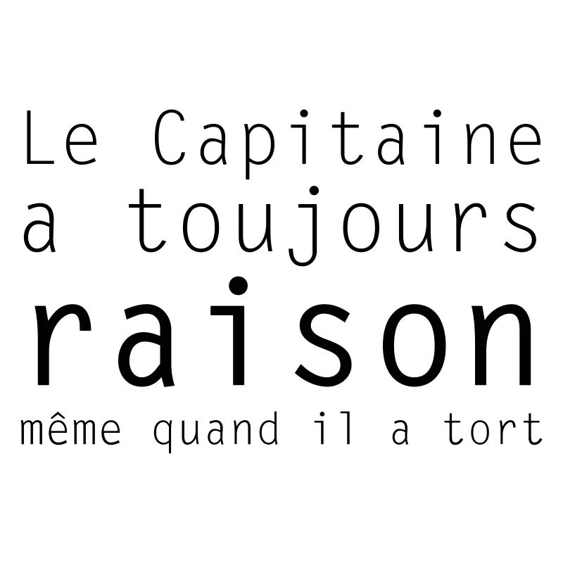 le capitaine