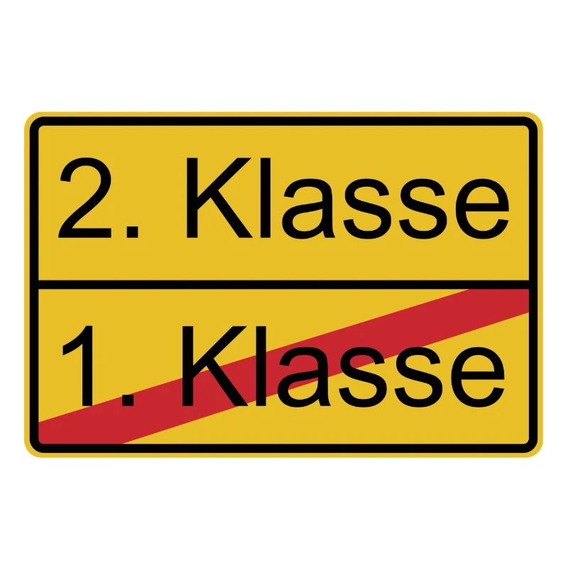 2. Klasse nicht 1. Klasse
