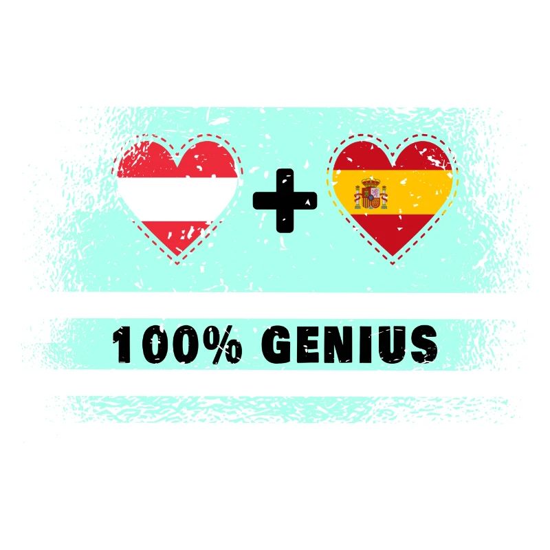 Austria and Spain 100% Ingenious / Gift