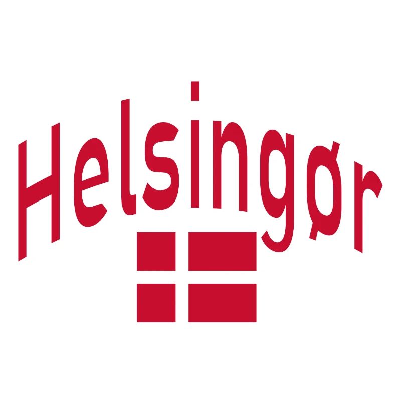 Drapeau du Danemark à Helsingør