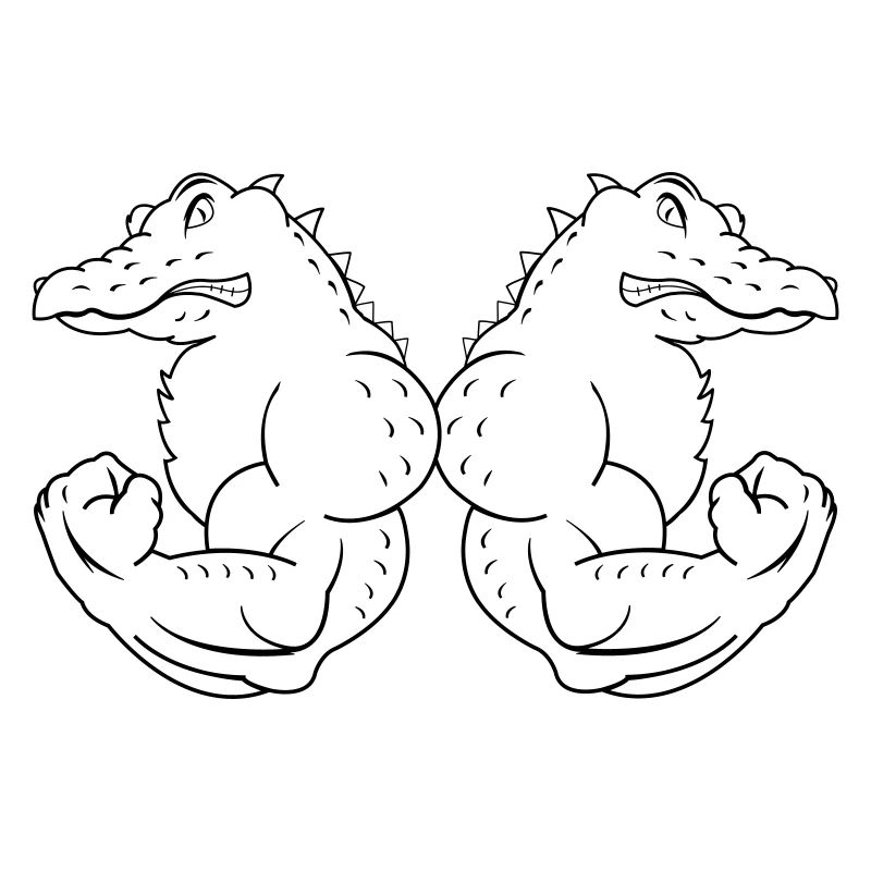 Crocodiles forts