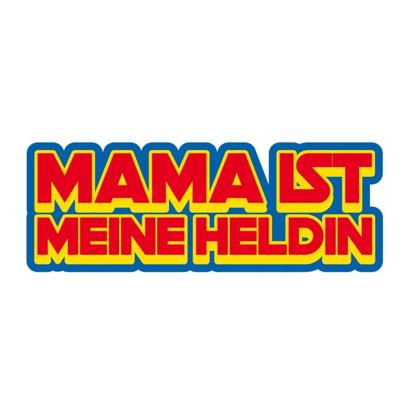 Mama Ist Meine Heldin Muttertag Geschenk Mutter