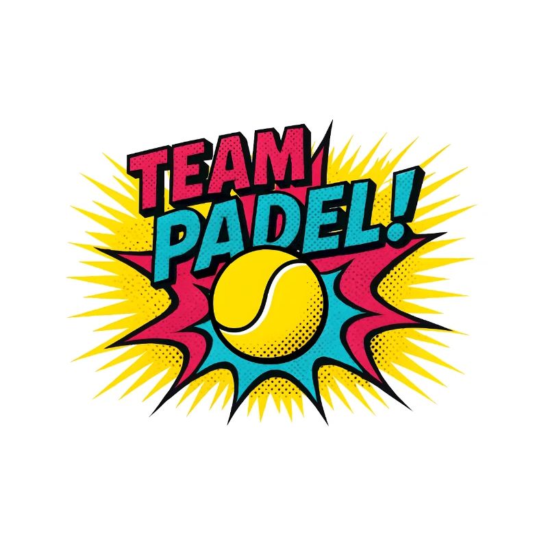 Équipe Padel Pop Art Explosion