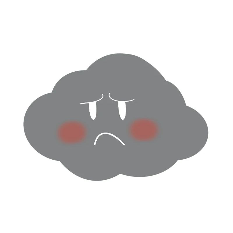 Graphic Melancholic Cloud