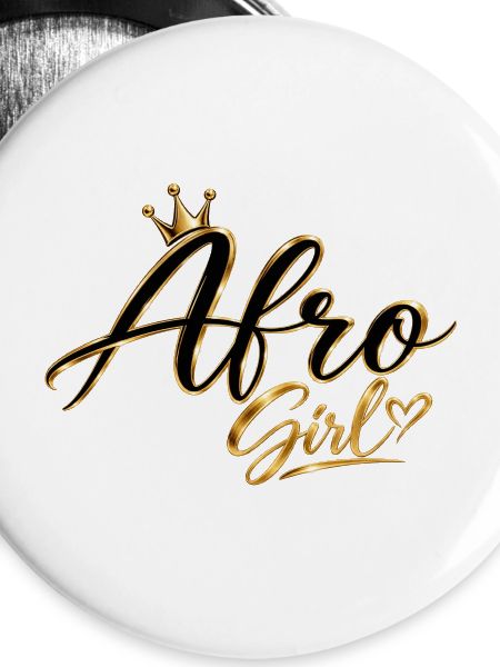 Afro-Mädchen-Goldkrone