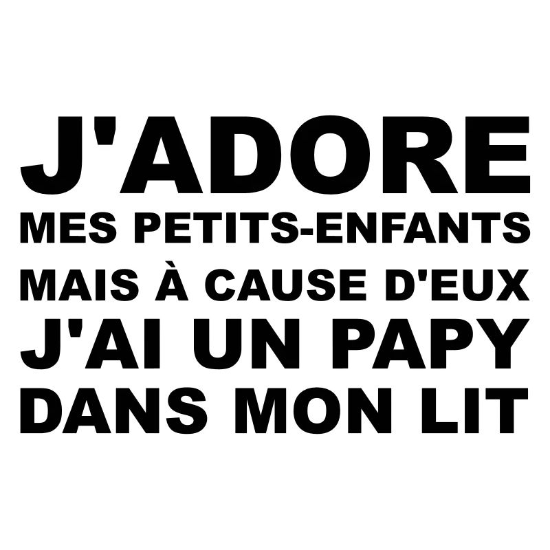 Papy dans mon lit