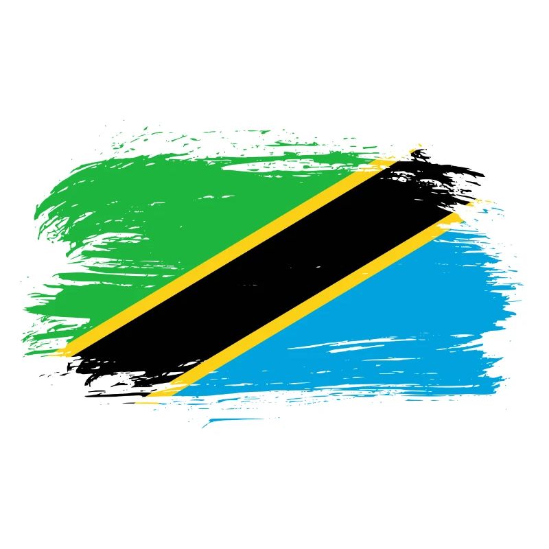 Drapeau drapeau tanzanie