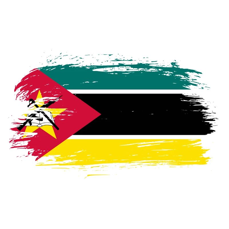 Drapeau de pavillon du Mozambique