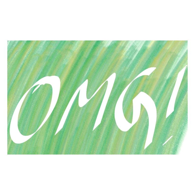 OMG! Green gradient OMG