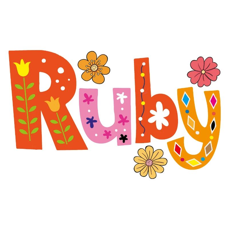 Personalisierter Ruby-Name