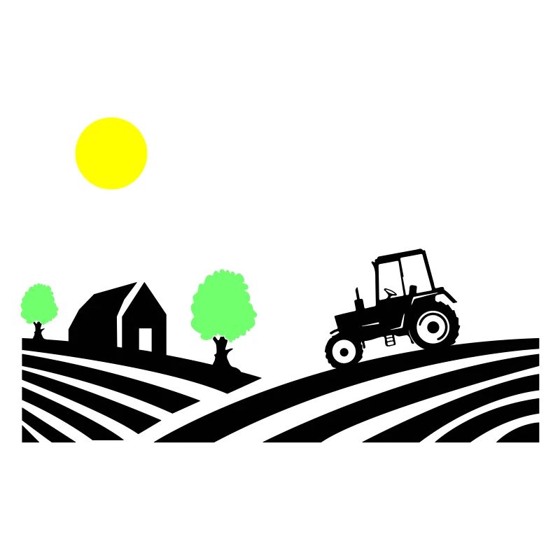 Ferme de tracteurs