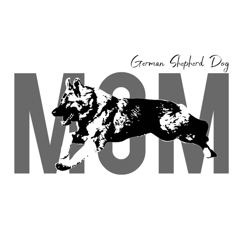 German Shepherd Dog Mom