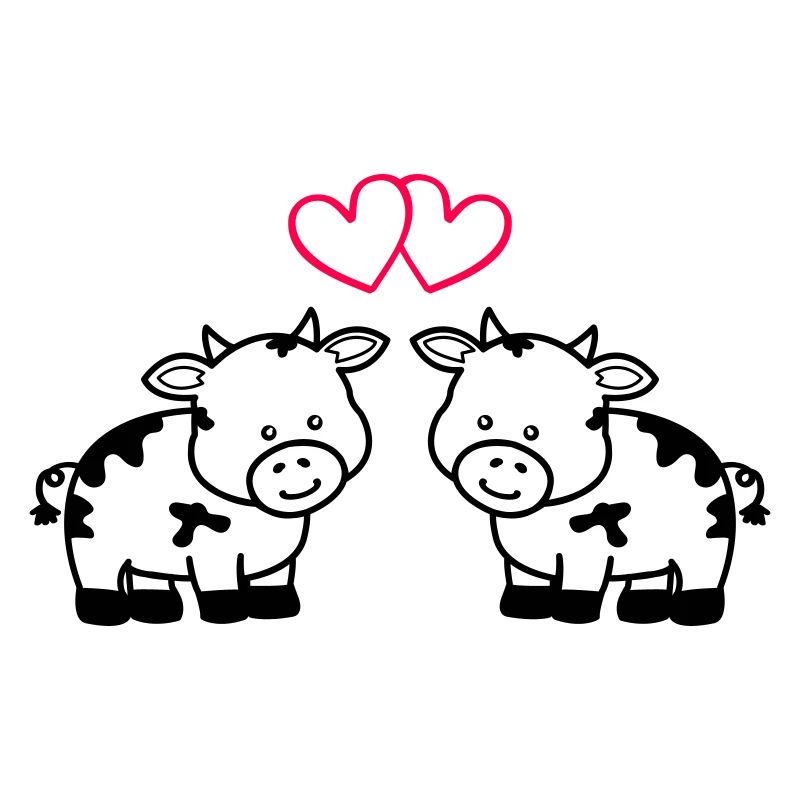 vaches amoureuses