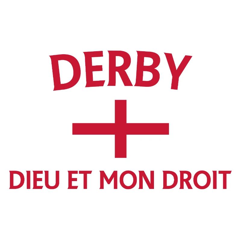Conception du drapeau de l’Angleterre Derby