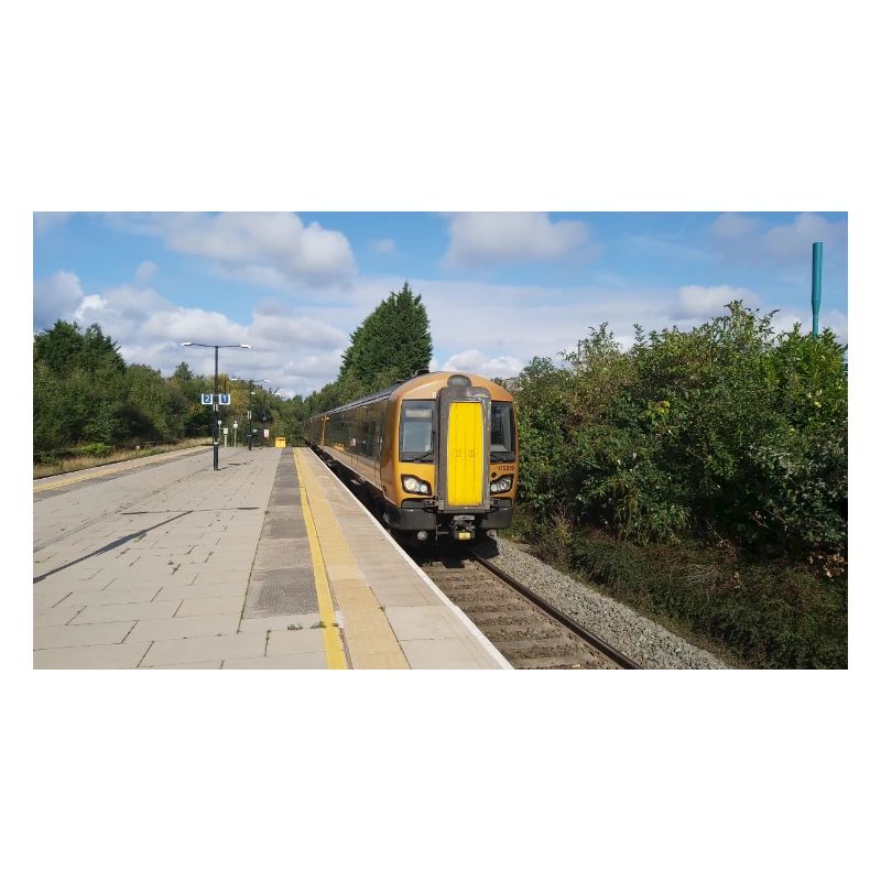 Railway Train Approach 001