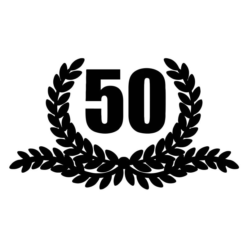 Couronne de laurier 50 ANS
