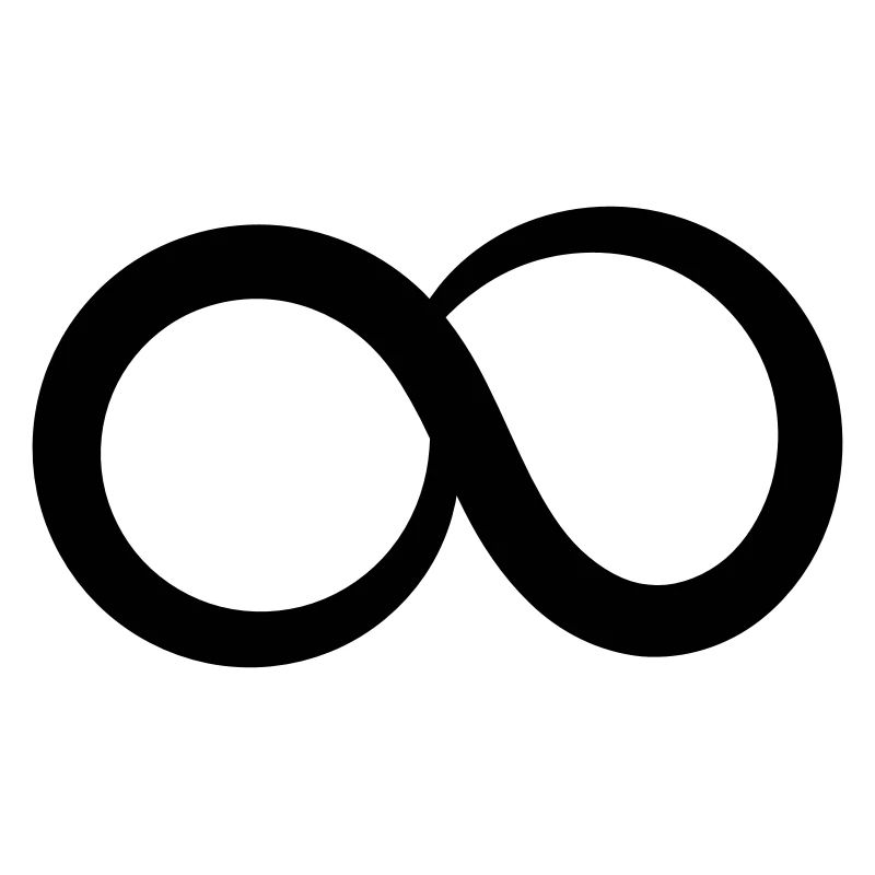 Symbole de l’infini Infini Love Infinitude Vector