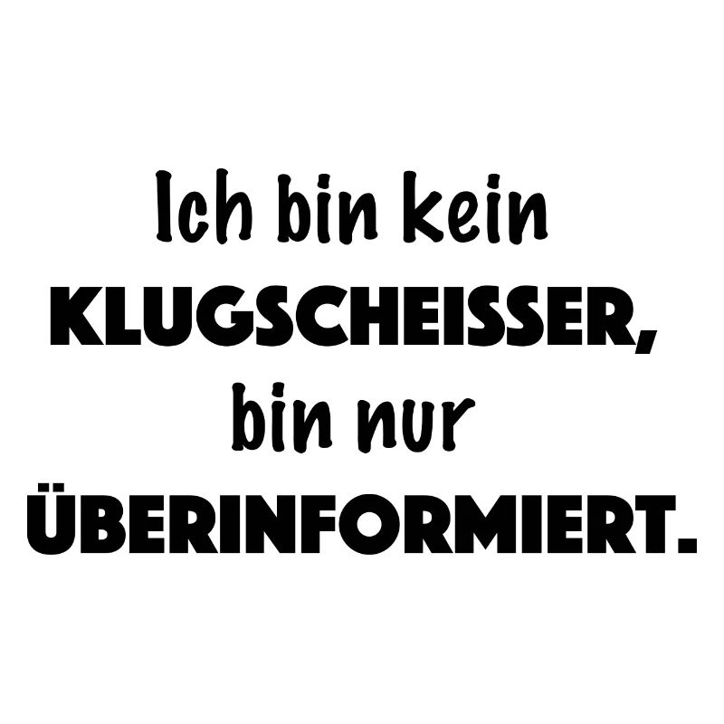 Ich bin kein Klugscheißer