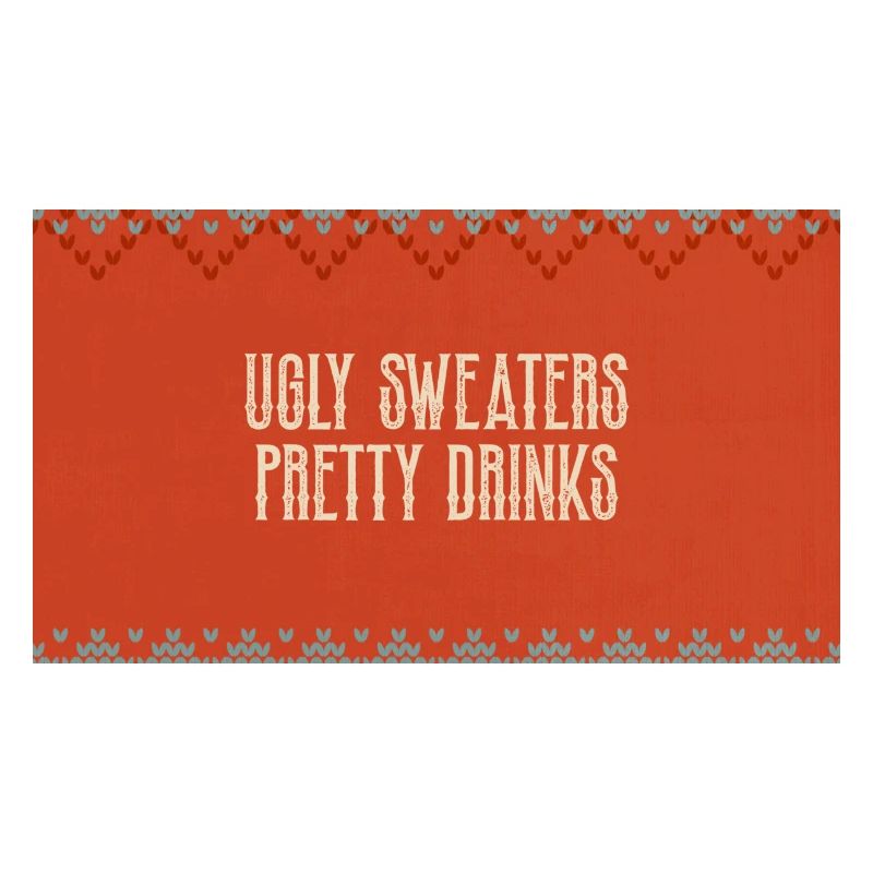 Pulls moches Joli logo de boissons drôle