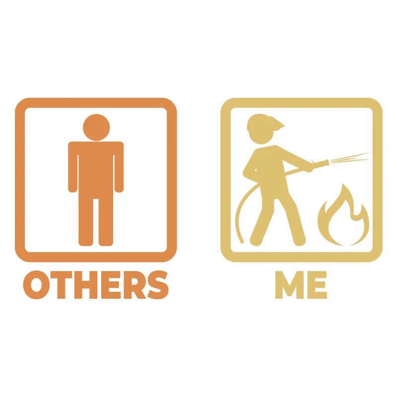 Firefighter Stick Figures