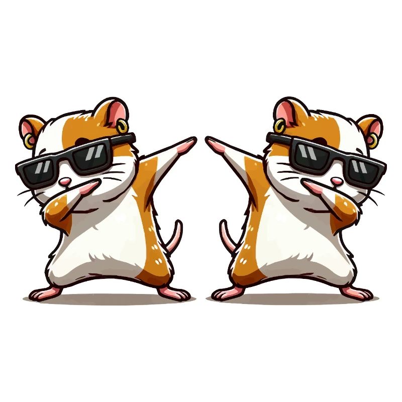 Dabbing de hamster 2