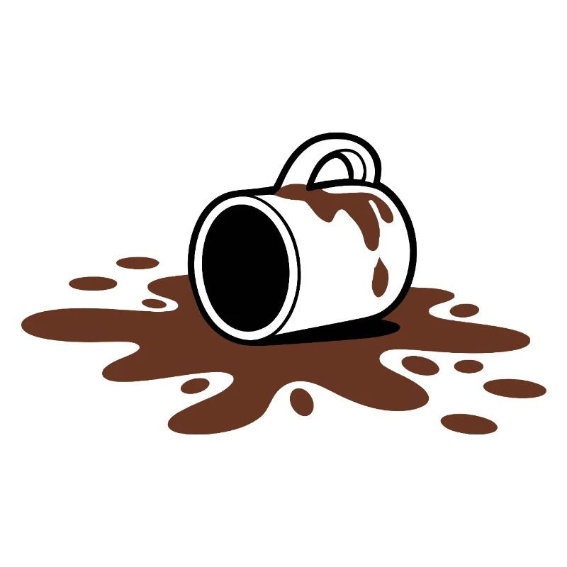 Coffee spills