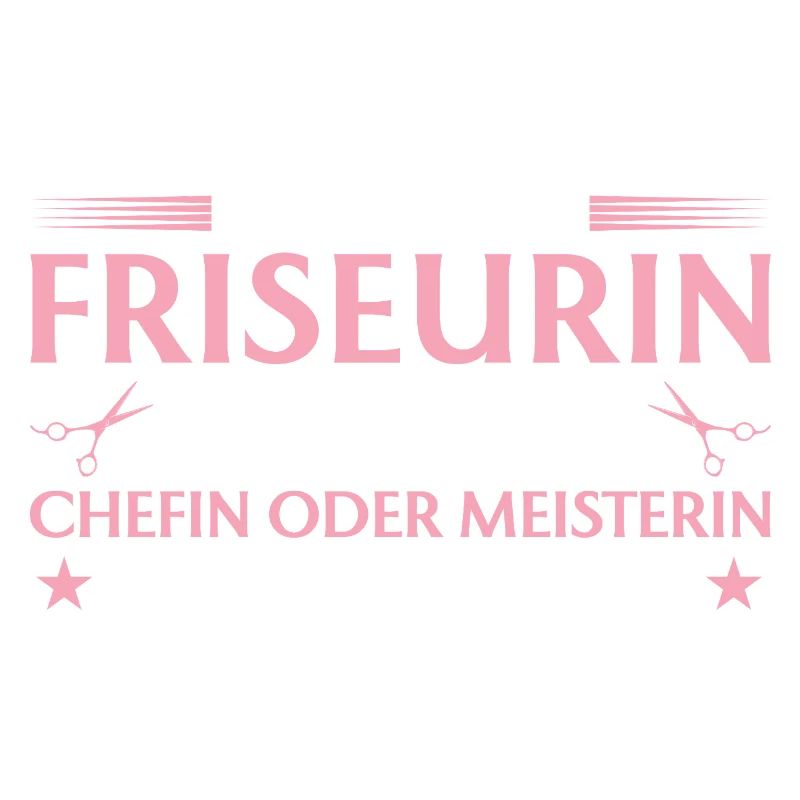 Friseurin Chefin oder Meisterin