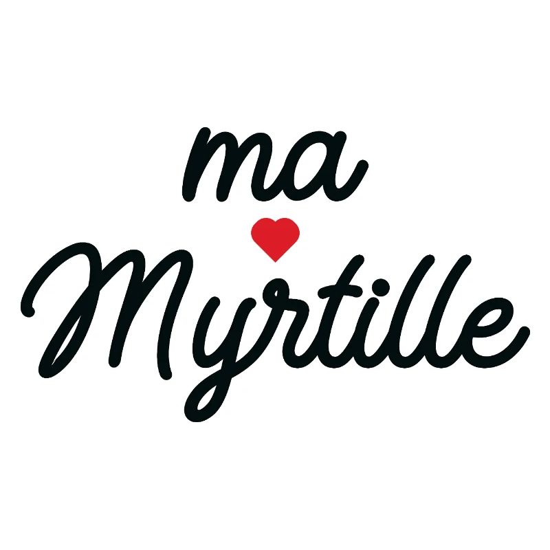 Ma Myrtille (d'Amour) Coeur Script