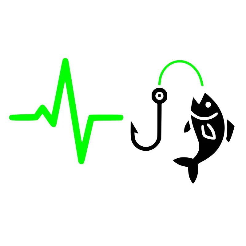 Angler Pulse Fish Silhouette