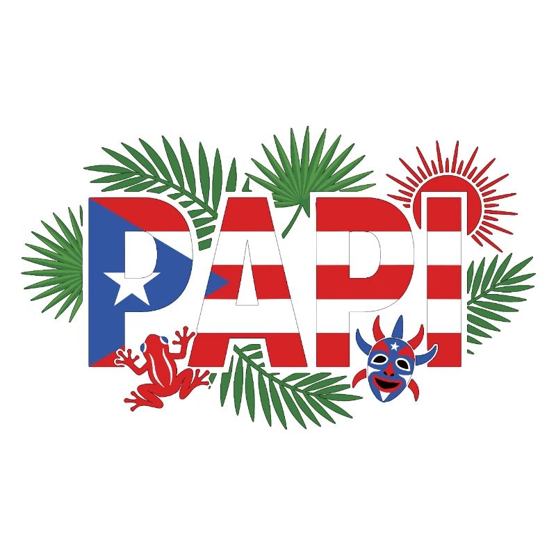 Papi Puerto Rico Flag Vacation