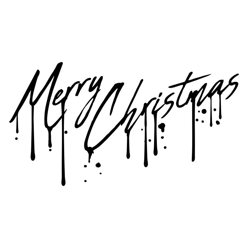 graffiti drops design cool have a merry christma