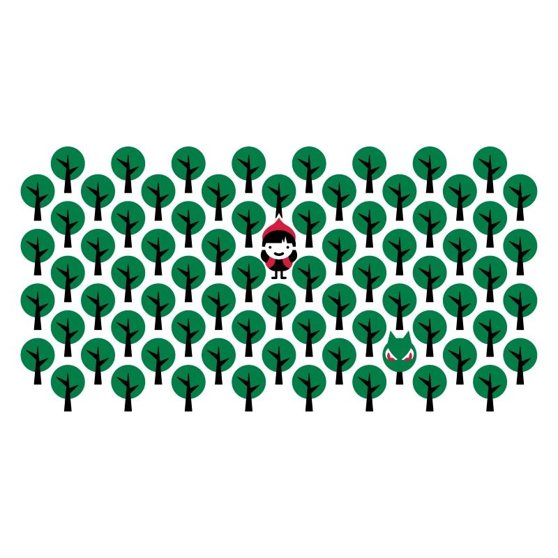 Fairytale - Rotkaeppchen - Märchen - Wolf - Quer