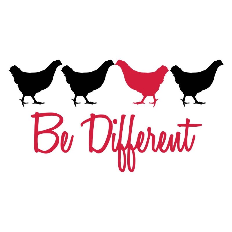 Be Different Hhs mit Text