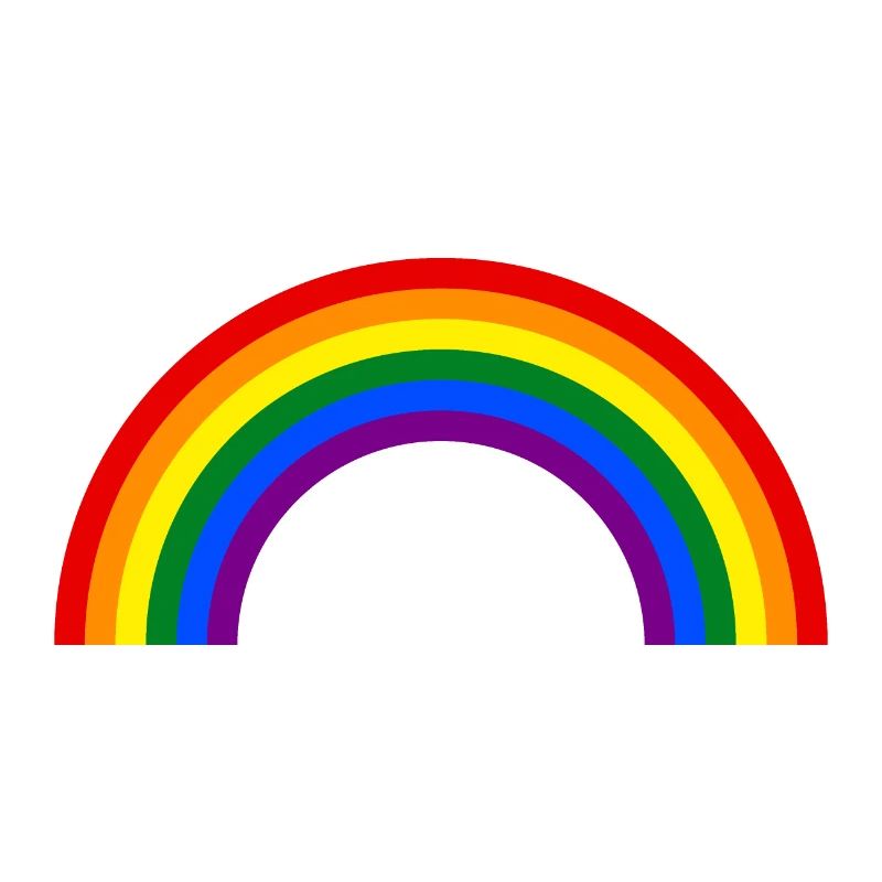 LGBTQ Regenbogenfarben