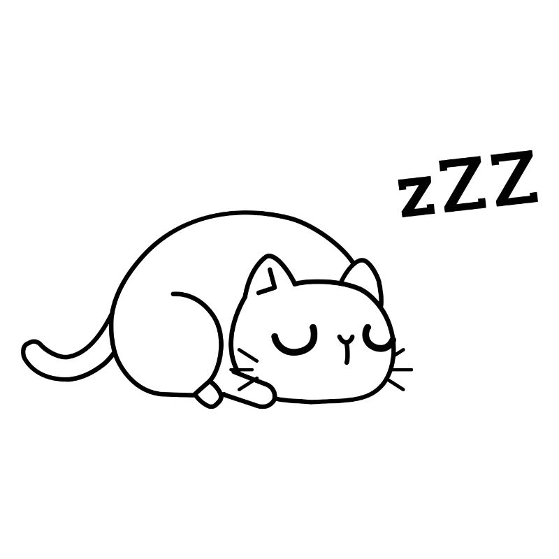 tired cat